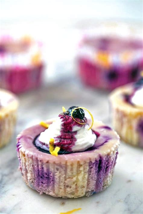 Lemon Blueberry Cheesecake Cups Recipe | We are not Martha