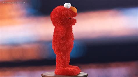 Elmo Marioneta De Mano De Cuerpo Completo Con Piel Aparejada Modelo 3d 69 Max Free3d