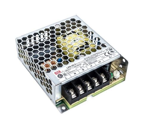 Fuente De Poder Switching Meanwell 5V 10A 50W Cimech 3d