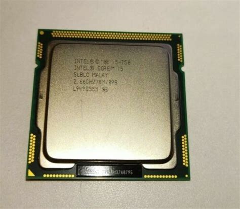 Intel Core I5 750 Slblc Quad Core 2667ghz To 320ghz Lga1156 Cpu