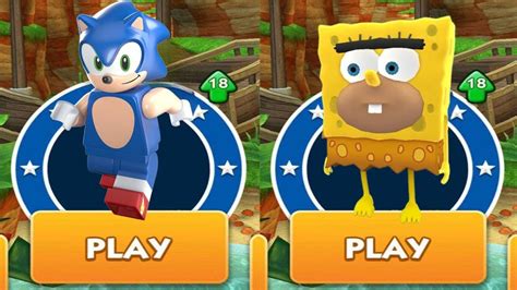 Lego Sonic Vs Spongebob Sponge On The Run Caveman Vs All Bosses Zazz