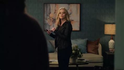 Vince Cross Front Leather Jacket Worn By Bradley Jackson Reese Witherspoon As Seen In The