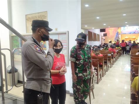 Tni Polri Bersinergi Amankan Pelaksanaan Perayaan Natal Di Kota