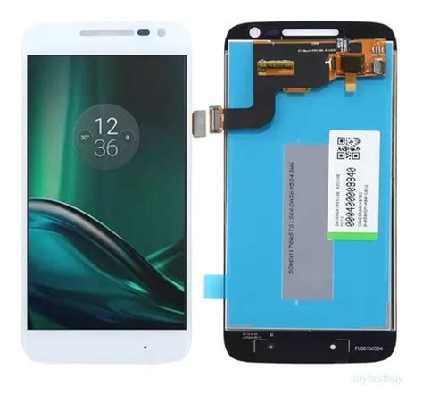 Pantalla Display Lcd Touch Moto G4 Play Bllanco Y Negro Envío gratis