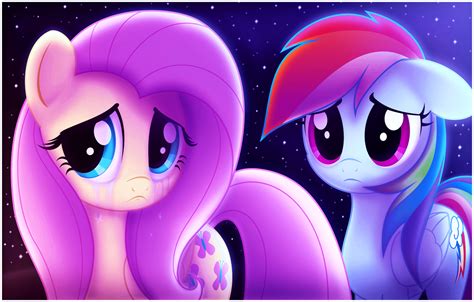 216615 Safe Artistctb 36 Fluttershy Rainbow Dash G4 Crying