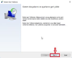 Windows 10 da Sistem Geri Yükleme Noktası Oluşturma Resimli Anlatım