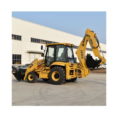 China Brand CE 4 Wheel Drive New Backhoe And Loader 2 Ton 4 Ton Front