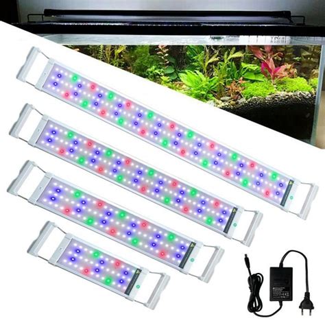 Aufun W Clairage D Aquarium Ip Lampe Led Contr Lable Lumi Res