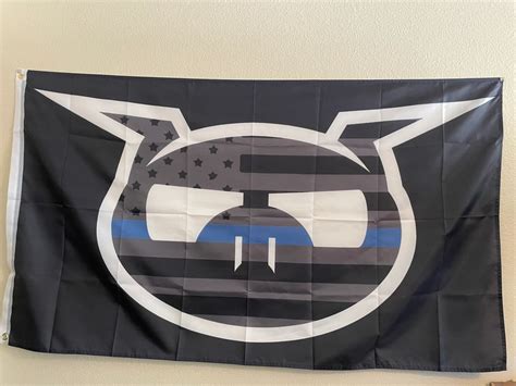 Cool Cop Flag Custom