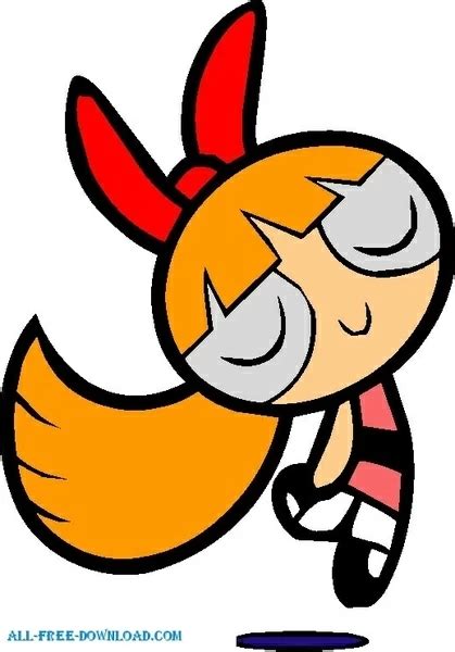 Blossom 010 Powerpuff Girls Vectors Graphic Art Designs In Editable Ai