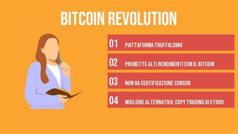 Bitcoin Revolution è una truffa recensione completa