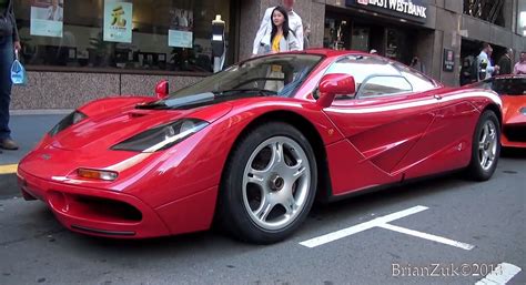 Red McLaren F1 Filmed at San Francisco Event – The McLaren F1 Road Car