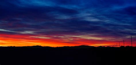 Arizona Sunrise Panorama Free Stock Photo Public Domain Pictures