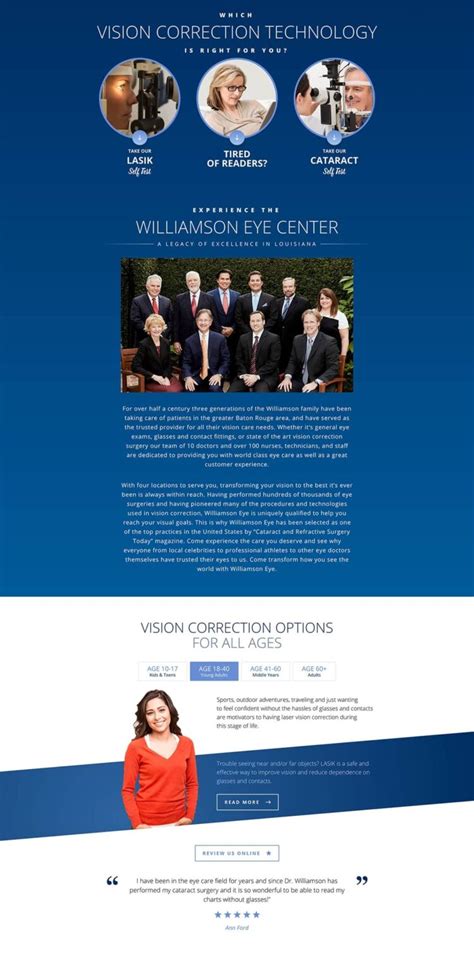 Williamson Eye Center | Glacial Multimedia, Inc.