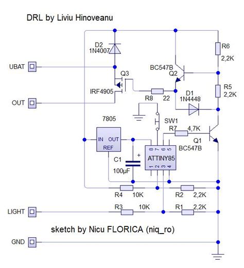 Attiny Schematic