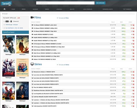 Torrent9 nouvelle adresse Décembre 2024 l adresse mise à jour