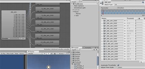 Animator blend tree - Animation changes before reaching threshold ...