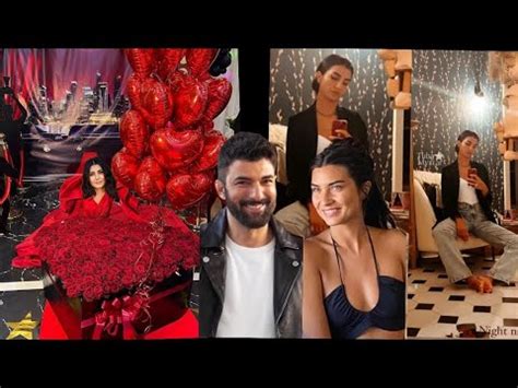 Tuba Büyüküstün s surprise from Engin Akyürek enginakyürek