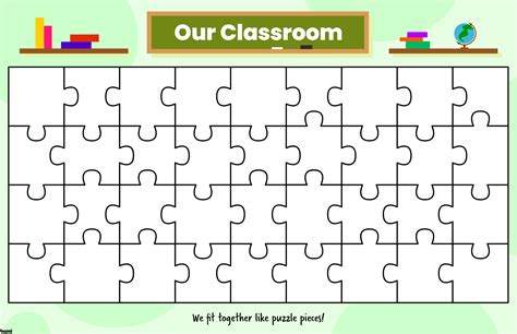 Classroom Jigsaw Puzzle 36 Pieces For Teachers Perfect For Grades