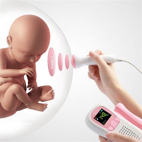 Handheld Fetal Doppler Prenatal Baby Heartbeat Mon Grandado