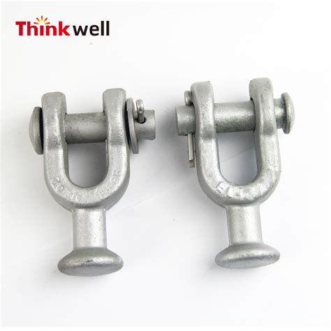 Pole Line Hardware Hot Dip Galvanized Ball Clevis With Pin From China