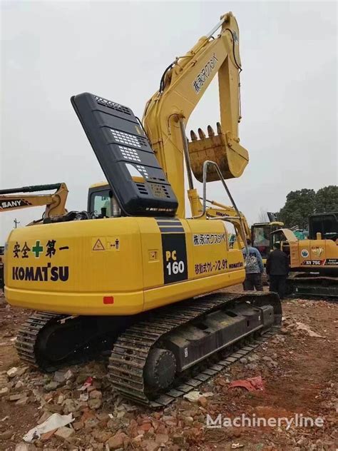 Komatsu Pc160 Tracked Excavator For Sale China Hefei City Anhui Province Bb37262