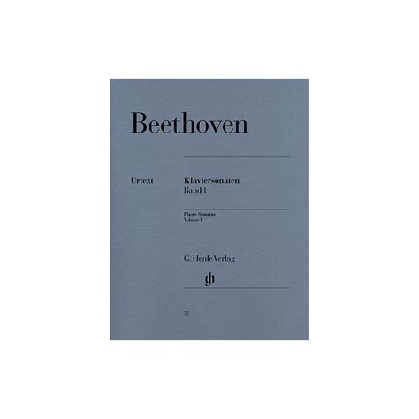 Beethoven Sonatas Completas Para Piano Vol 1 Ed Henle Verlag