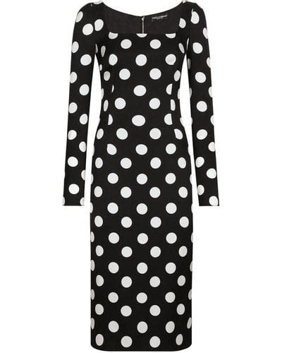 Bodycon Polka Dot Dresses For Women Up To 83 Off Lyst