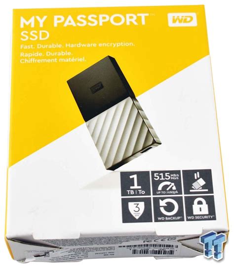 Western Digital My Passport Ssd 1tb Usb 3 1 Review Tweaktown