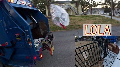 Garbage Man Gopro Pov Lola Caught The Hail Mary Biscuit Throw