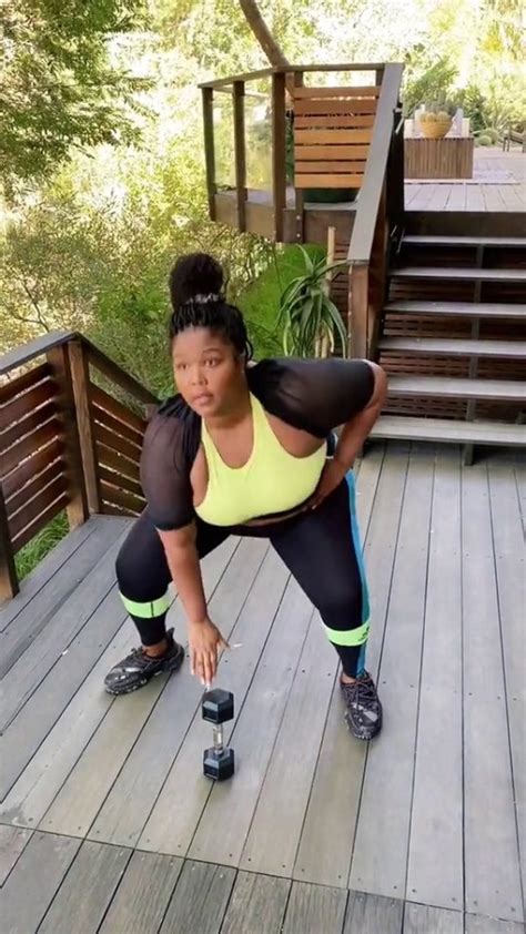 Lizzo Claps Back At Body Shamers As She Shares Workout Video Metro News