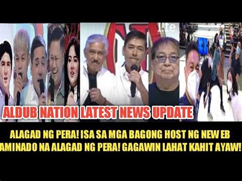 EAT BULAGA ISA SA MGA BAGONG HOST NG NEW EB AMINADO NA ALAGAD NG