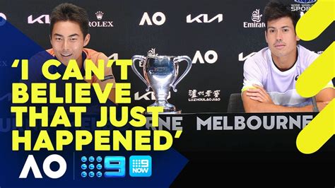 Rinky Hijikata Jason Kubler In Disbelief Over Australian Open Finals