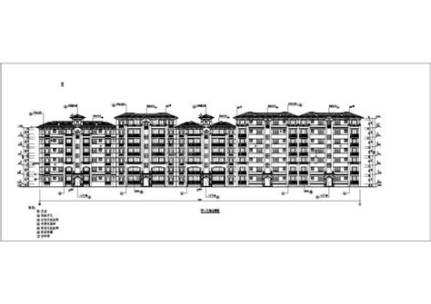 某地六层砖混结构住宅楼建筑及结构设计施工图土木在线