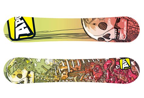 Snowboard Art Behance