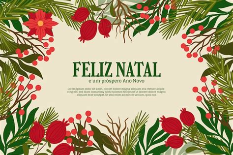 Fondo Feliz Navidad Dibujado A Mano Vector Gratis