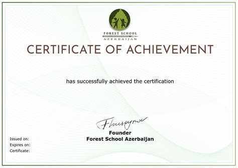 Forest School Azerbaijan Certified Leader Level 2 Fsa Cl2 • Forest