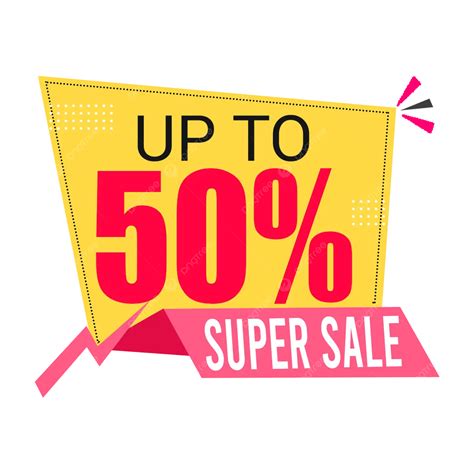 Super Venta Hasta 50 Por Ciento De Descuento Png Dibujos Descuento 50