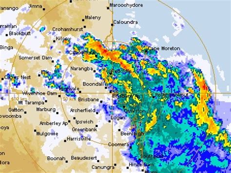 Brisbane Weather Severe Storms Sweep Through Seq Gold Coast Bulletin