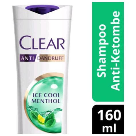 Jual Clear Ice Cool Menthol Care Anti Ketombe 160ml Shopee Indonesia