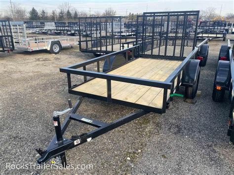 2022 Carry On 5 X 10 Ft Utility Trailer With Tube Top Rail Trailers For Sale Columbus Ohio