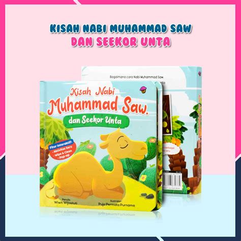 Jual Buku Anak Boardbook Seri Kisah Nabi Muhammad Saw Dan Seekor Unta