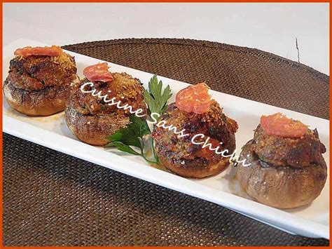 Recette Champignons Farcis Au Chorizo