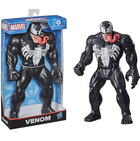 Boneco Venom Articulado 24 Cm Marvel Olympus Figura Hasbro Bonecos