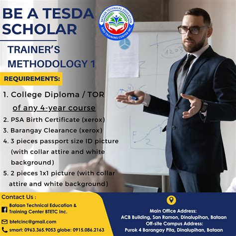 𝐒... - Bataan Technical Education & Training Center BTETC Inc. | Facebook