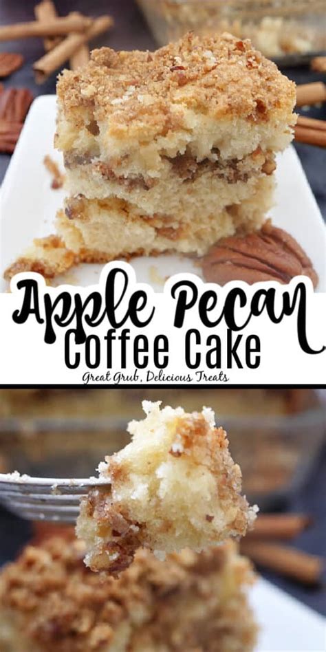 Apple Pecan Coffee Cake Great Grub Delicious Treats