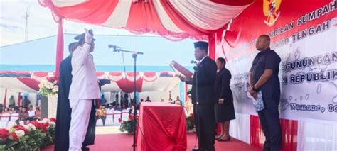 Manogar Sirait Resmi Jabat Pj Bupati Mamberamo Tengah Cenderawasih Pos