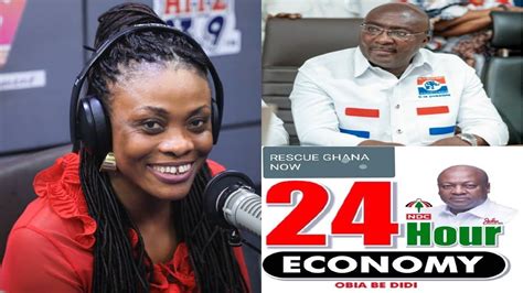 Diana Asamoah Drops Dr Bawumia Campaign Song NDC 24hr Economy Shaking