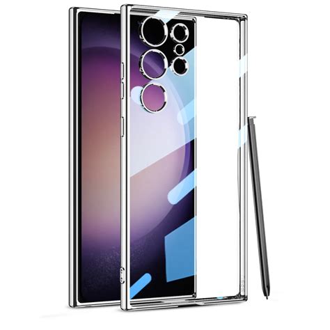 Capa Prova De Choque Transparente Para Samsung Galaxy S24 Ultra Estojo