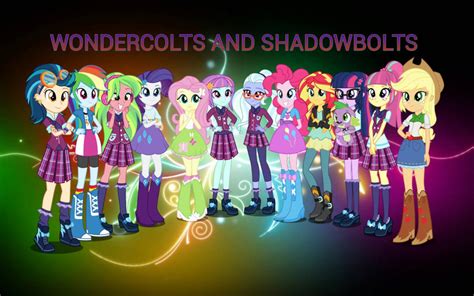 Equestria Girls Friendship Games Wallpaper by ShadowTheKillerX on DeviantArt